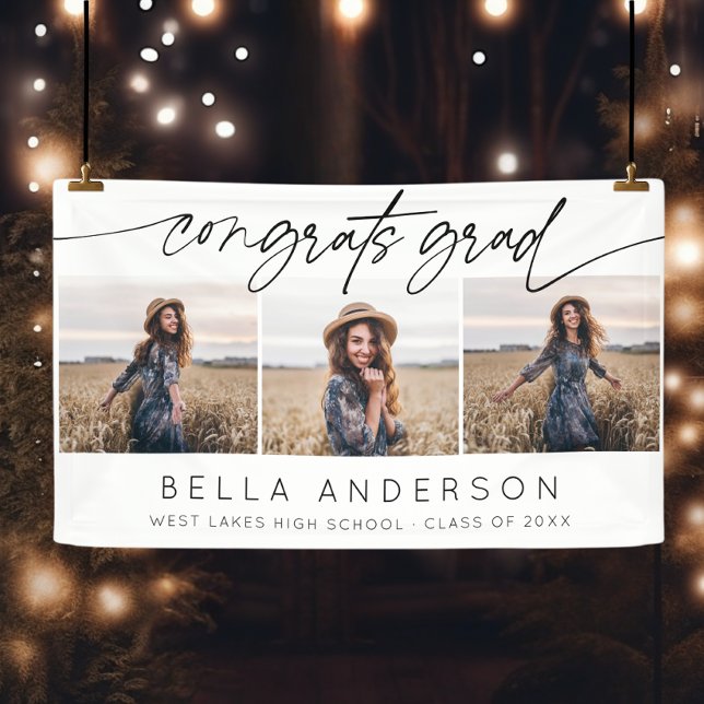 Lona Moderno guión gráfico de felicitaciones 3 Collage  (Subido por el creador)