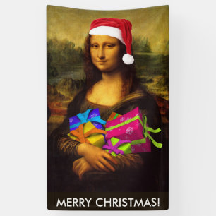 Lona Mona Lisa Santa Claus