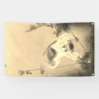 Lona MONO JAPONÉS EN BAMBOO VINYL Banner W/GROMMET