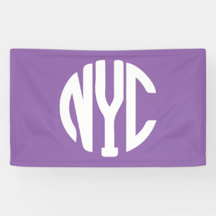 Lona Monograma de la ciudad de Nueva York