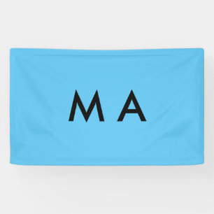 Lona Monograma simple añade tu letra nombre hombre mini