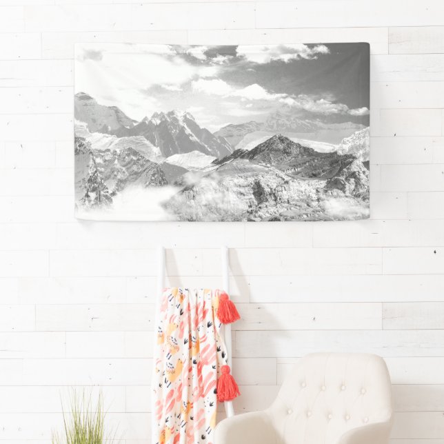 Lona Montañas (fotomontaje) 3 (In situ)