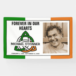 Lona Monumento a la foto de Knot celta irlandesa