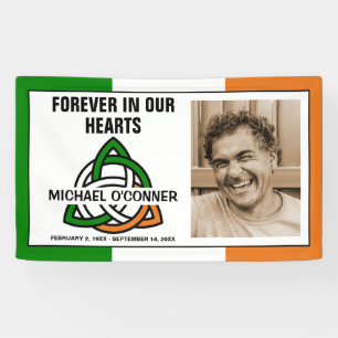 Lona Monumento a la foto de Knot celta irlandesa