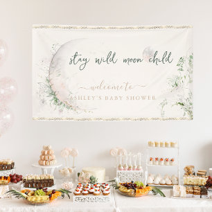 Lona Moon Child   Bienvenida de Baby Shower Boho Hippie