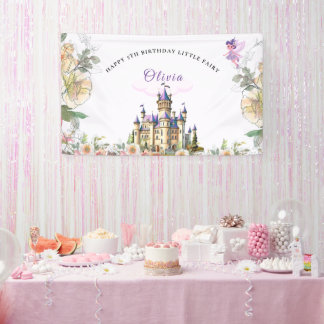 Lona Morple Castle Fairytale tema del cumpleaños con ha