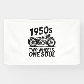 Lona Motocicleta de dos ruedas y un alma