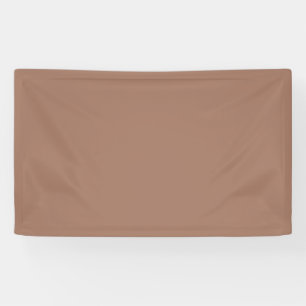 Lona Mousse de Mocha Tendencia Elegante Color Sólido