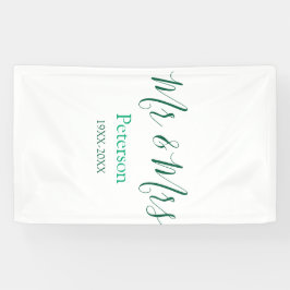 Lona Mr & Mrs last name married year wedding engagement