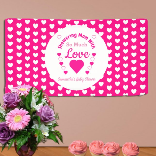 Lona Mucho amor Baby Shower (Subido por el creador)