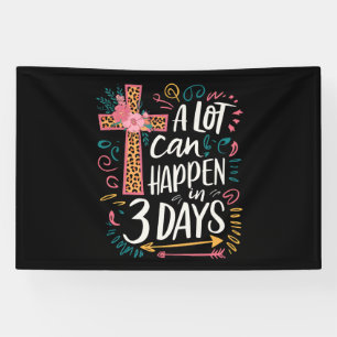 Lona Mucho Puede Suceder En 3 Días Jesús Pascua