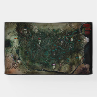 Lona Mütvia, Mapa de vinilo de 3'x5'