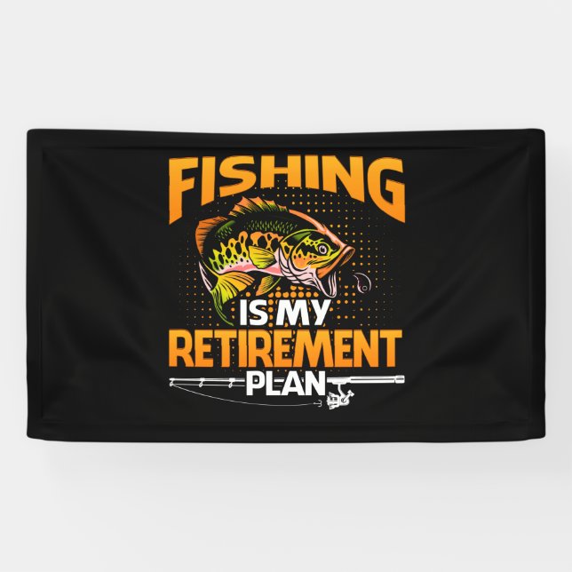 Lona My Retirement Plan is Fishing Fly Fishing Retired. (Horizontal)