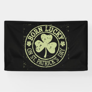 Lona Nacido Afortunado el Día de San Patricio Cumpleaño