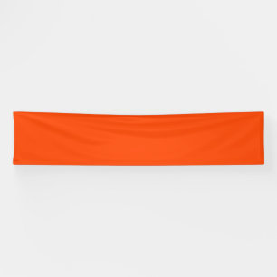 Lona naranja de color rojo