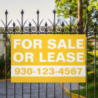 Naranja de negocios inmobiliario para venta o alqu