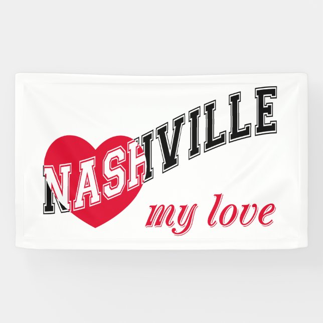 Lona Nashville mi amor (Horizontal)
