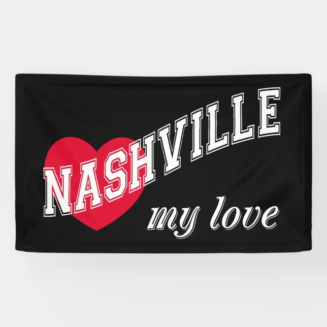 Lona Nashville mi amor (Horizontal)