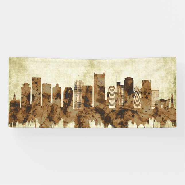 Lona Nashville Tennessee Cityscape (Horizontal)