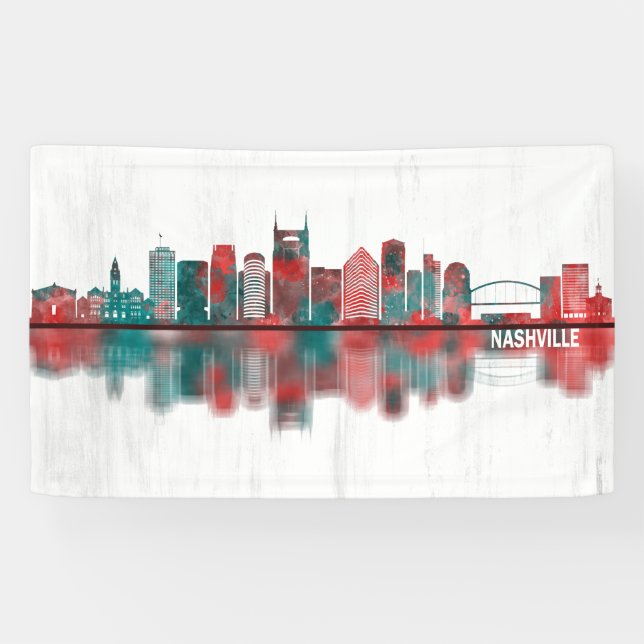 Lona Nashville Tennessee Skyline (Horizontal)