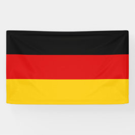 Lona National Flag of Germany - Rectangle Wall Banner