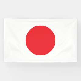 Lona National Flag of Japan - Rectangle Wall Banner
