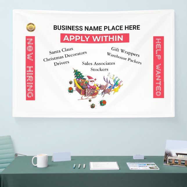 Lona Navidades ahora quieren contratar a Personalizado  (Feria)