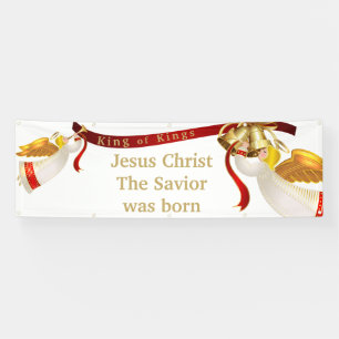 Lona Navidades al aire libre cubiertos Banner-King of K