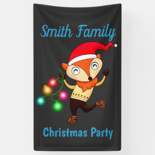 Lona Navidades bailando Personalizado Fox