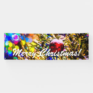 Lona Navidades Ball Red