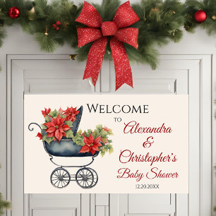 Lona Navidades Carriage Baby Shower
