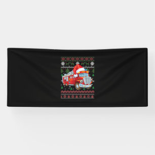 Lona Navidades de bomberos de bomberos se burlan de Pap