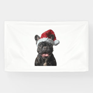 Lona Navidades de Bulldog de Francia