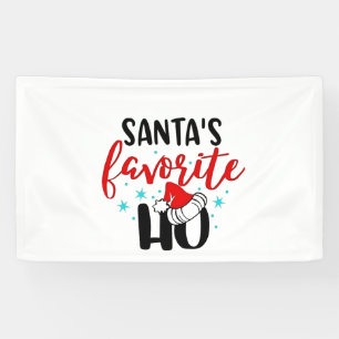 Lona Navidades favoritos de Santa Claus son divertidos