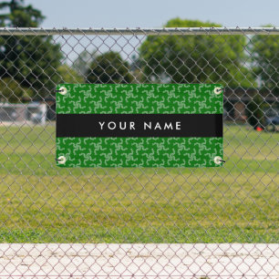 Lona Navidades Garland, Green, Your name, Personalize