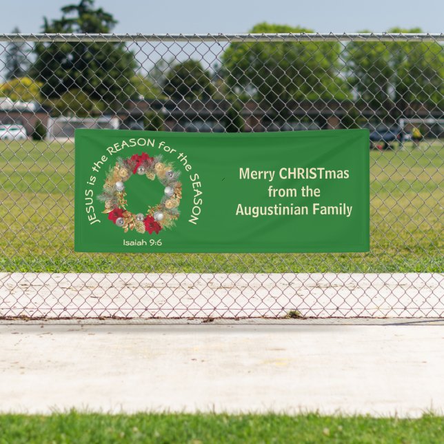 Lona Navidades JESÚS ES LA RAZÓN (In situ)