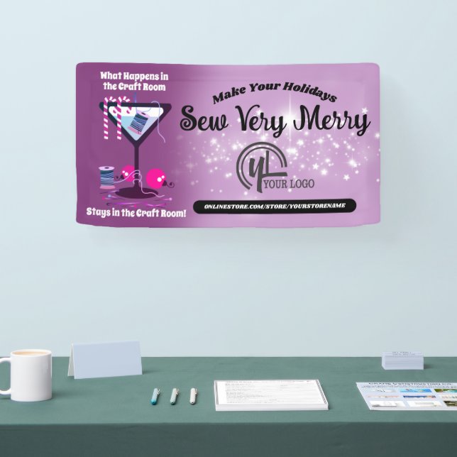 Lona Navidades martini espectáculo de artesanías de col (Feria)