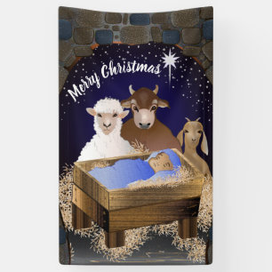 Lona Navidades Natividad Niño Jesús