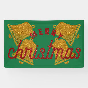 Lona Navidades purpurinas Bells
