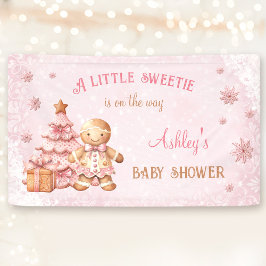 Lona Navidades rosados Chica hombre pan de jengibre Bab