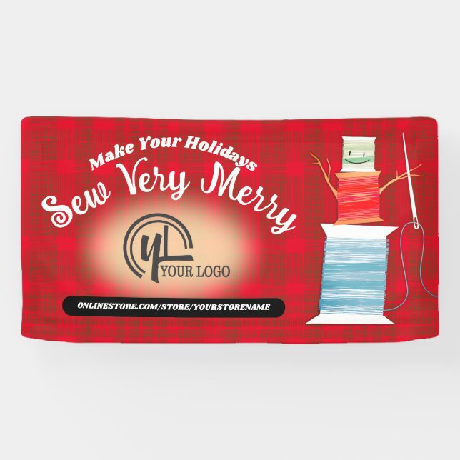 Lona Navidades roscan artesanías de tejido de coser de  (Horizontal)