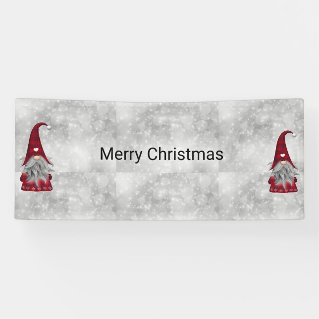 Lona Navidades Santa (Horizontal)