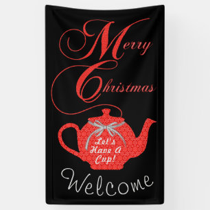 Lona Navidades simplemente elegantes Fiesta de té