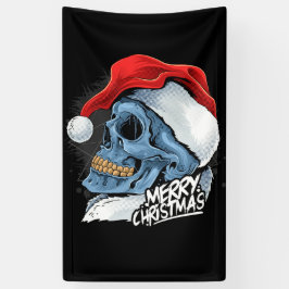 Lona Navidades Skull