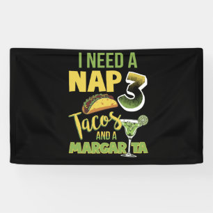 Lona Necesito Una Napa De 3 Tacos Y Una Margarita