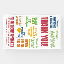 Lona Negocio de Apreciación del Personal del Hospital d