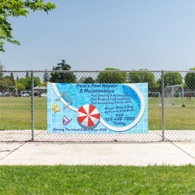 Lona Negocio de Servicio de Reparación y Mantenimiento  (in situ)