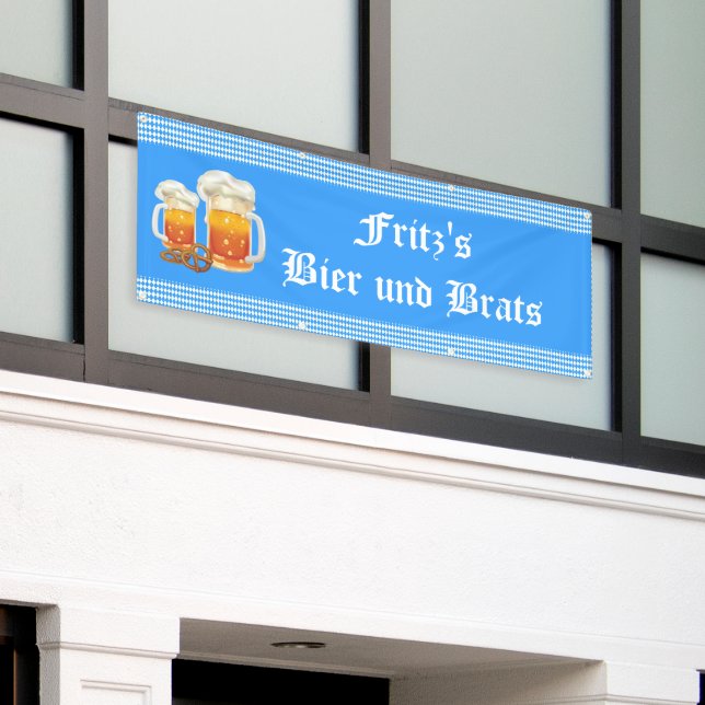 Lona Negocios de promoción de Oktoberfest (Edificio exterior)