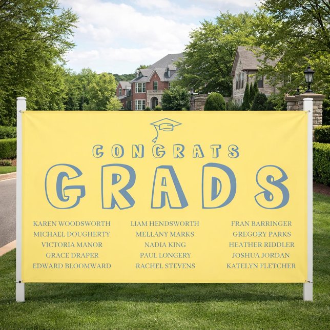 Lona Neighborhood High School Graduation Banner (Subido por el creador)