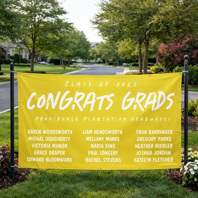 Lona Neighborhood High School Graduation Banner (Subido por el creador)